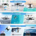 UDIRC Foldable RC Drone FPV WiFi Quadcopter w/ 720P HD Camera & 2 Batteries U73 by DailySale
