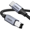 UGREEN USB B to USB C 3 FT Printer Cable (Refurbished) by DailySale