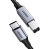 UGREEN USB B to USB C 3 FT Printer Cable (Refurbished)