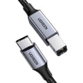 UGREEN USB B to USB C 3 FT Printer Cable (Refurbished) by DailySale