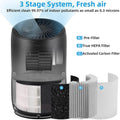 Ultra Quiet HEPA Air Purifier for Home Bedroom by DailySale
