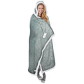 Ultra Soft Sparkle Chic Hooded Throw Blanket by DailySale