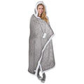 Ultra Soft Sparkle Chic Hooded Throw Blanket by DailySale