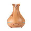 Ultrasonic Air Humidifier With Wood Grain 7 Color Changing LED Lights by DailySale