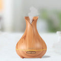 Ultrasonic Air Humidifier With Wood Grain 7 Color Changing LED Lights by DailySale