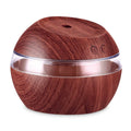 Ultrasonic Aroma Essential Oil Diffuser Wood Grain by DailySale