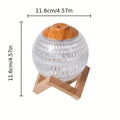 Ultrasonic Moon Night Light Humidifier Dimmable USB Humidificador Mist Maker by DailySale