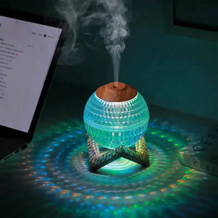 Ultrasonic Moon Night Light Humidifier Dimmable USB Humidificador Mist Maker by DailySale