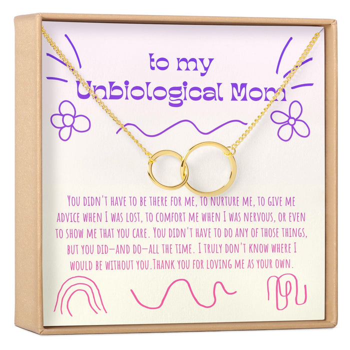 Unbiological Mom Necklace, Multiple Styles by Dear Ava