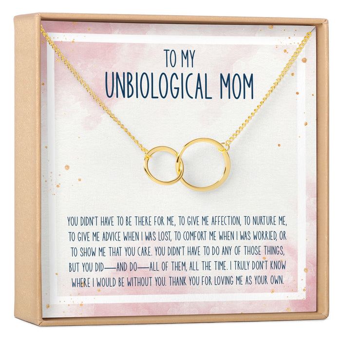Unbiological Mom Necklace, Multiple Styles by Dear Ava