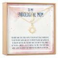 Unbiological Mom Sun and Moon Pendants Necklace Set by Dear Ava