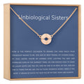 Unbiological Sisters Compass Necklace by Dear Ava