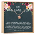 Unbiological Sisters Lotus Necklace by Dear Ava