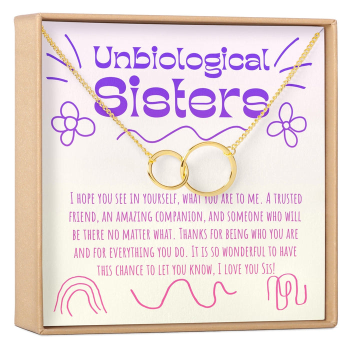 Unbiological Sisters Necklace, Multiple Styles by Dear Ava