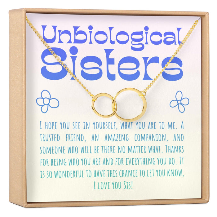 Unbiological Sisters Necklace, Multiple Styles by Dear Ava