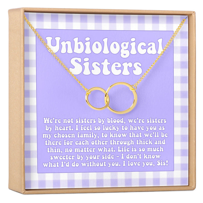 Unbiological Sisters Necklace, Multiple Styles by Dear Ava