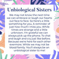 Unbiological Sisters Pearl Necklace Gift Box Set by Dear Ava
