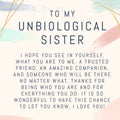 Unbiological Sisters Pearl Necklace Gift Box Set by Dear Ava
