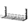 Under Desk Cable Management Tray 15.2in No Drill Desk Cable Cord Organizer by DailySale