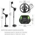 Underground Metal Detector GTX 5030 Detecting Copper and Iron by DailySale