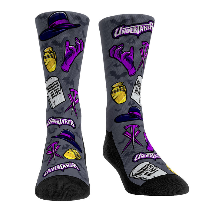Undertaker - All-Over Icons by Rock 'Em Socks