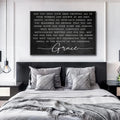 Unending Grace Faith Sign by Tailored Canvases