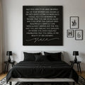 Unending Grace Faith Sign III by Tailored Canvases