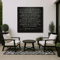 Unending Grace Faith Sign III by Tailored Canvases