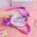 Unicorn Corduroy Shoulder Bag for Girls by DailySale