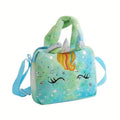 Unicorn Corduroy Shoulder Bag for Girls by DailySale