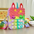 Unicorn Crossbody Bag with Pop Fidget Buttons by DailySale
