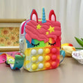 Unicorn Crossbody Bag with Pop Fidget Buttons by DailySale
