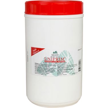 Uniprim Powder for Horses, Apple Flavor, 1200 g by Pasteur Pharmacy