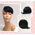 Unique 100% Human Hair Bang Hairpiece