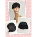 Unique 100% Human Hair Bang Hairpiece