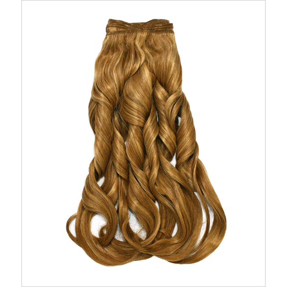 Unique's 100% Human Hair Elegance Curl Hairpiece - Choose Size