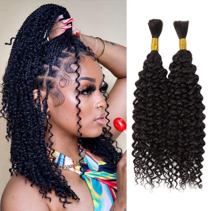 Unique's 100% Human Hair New Deep Bulk 16''