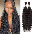Unique New Deep Bulk 100% Human Hair Hairpiece - Choose Size