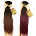 Unique's Yaki Bulk 100% Human Hair 14" Hair Extensions, New With Tags