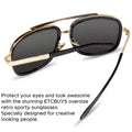 Unisex Big Frame HD Sunglasses by DailySale