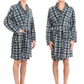 Unisex Fleece Robe with Pockets - Assorted Colors by DailySale