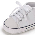 Unisex High Top Sneaker Soft Anti-Slip Sole Newborn Infant Denim Shoes by DailySale