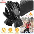 Unisex Leather Winter Warm Gloves by DailySale