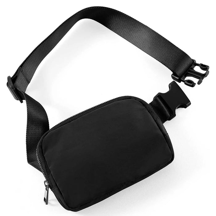 Unisex Mini Belt Bag with Adjustable Straps Small Belt Bag by DailySale