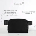 Unisex Mini Belt Bag with Adjustable Straps Small Belt Bag by DailySale