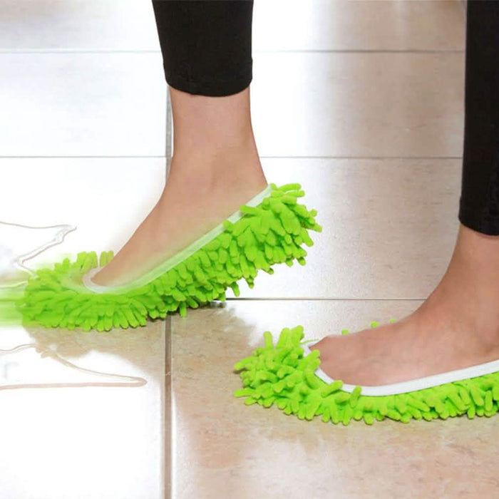 Unisex Super-Fun Machine-Washable Mop Slippers by DailySale