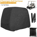 Universal 4 Passenger Golf Cart Cover 210D by DailySale