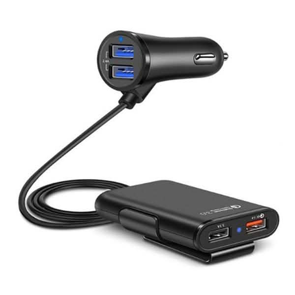 Universal 4 Ports USB Car Charger by DailySale