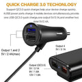 Universal 4 Ports USB Car Charger by DailySale