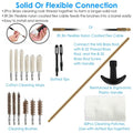 Universal Gun Cleaning Kit with 39.3" Flex Cable Brass Rod by DailySale